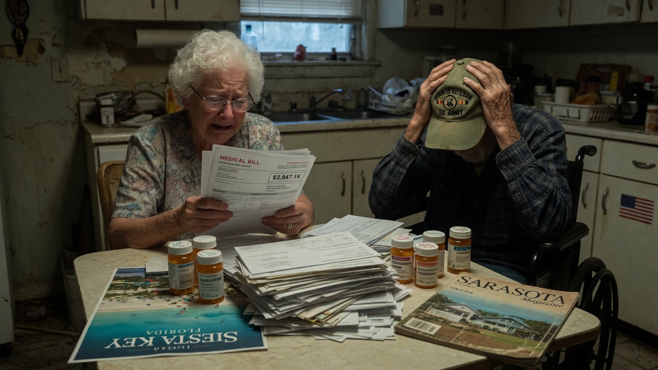 Elderly couple overwhelmed by medical bills